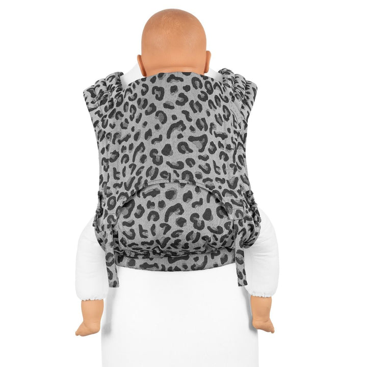Fidella Flyclick / Halfbuckle Toddler - Leopard Sølv