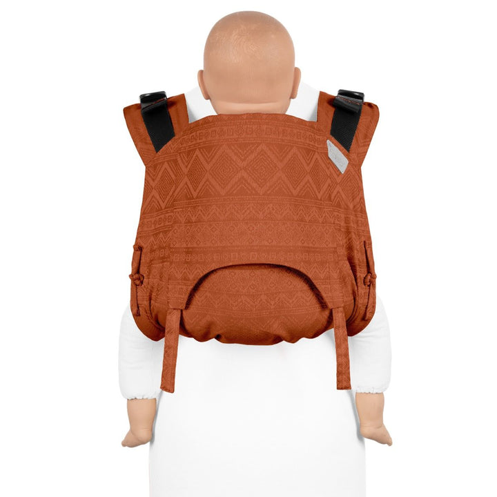 Fidella Onbuhimo Toddler,  Cubic Lines/Rustred
