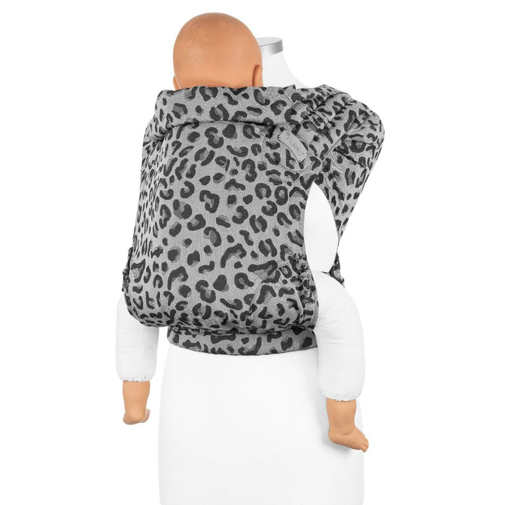 Fidella Flyclick / Halfbuckle Toddler - Leopard Sølv