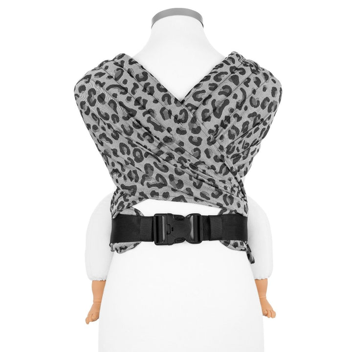 Fidella Flyclick / Halfbuckle Toddler - Leopard Sølv