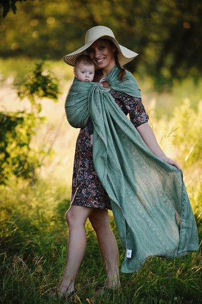 Little Frog Ringslynge, Green Linen Harmony