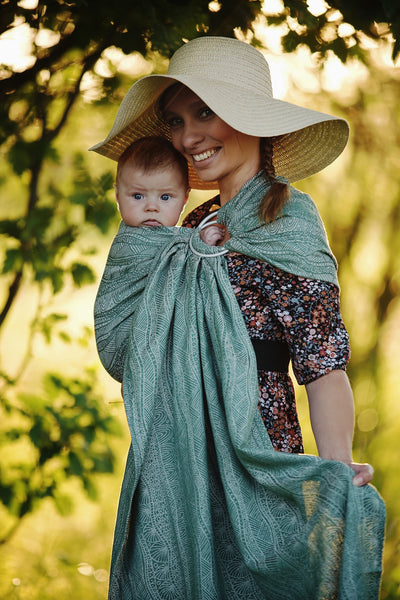 Little Frog Ringslynge, Green Linen Harmony