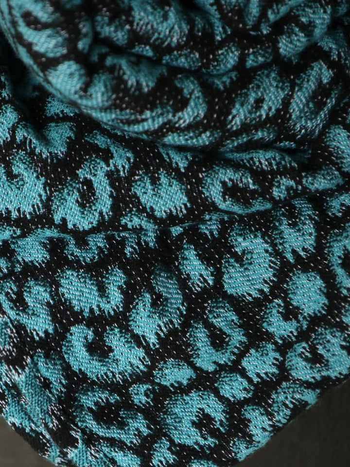 Yaro Ringslynge, Pussycat Trinity Black Petrol Wool