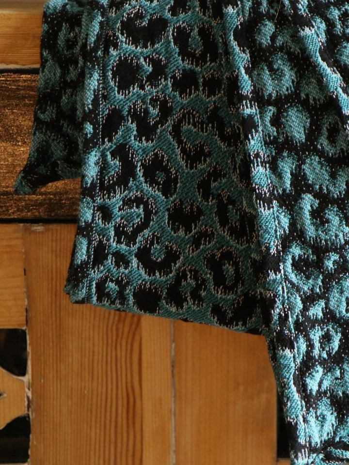 Yaro Ringslynge, Pussycat Trinity Black Petrol Wool