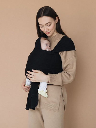 Love & Carry Baby Wrap, Strækvikle, Noir
