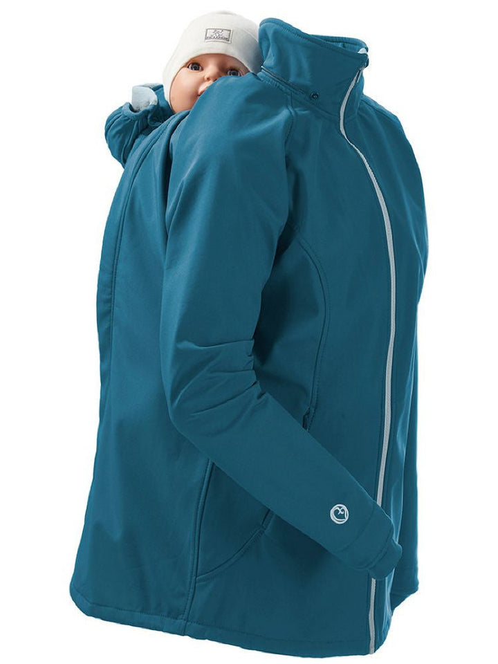 Mamalila Softshell Bærejakke, Teal