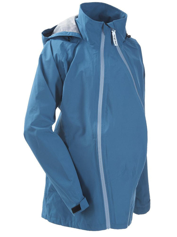 Mamalila Bæreregnjakke Shelter, Vintage Blue