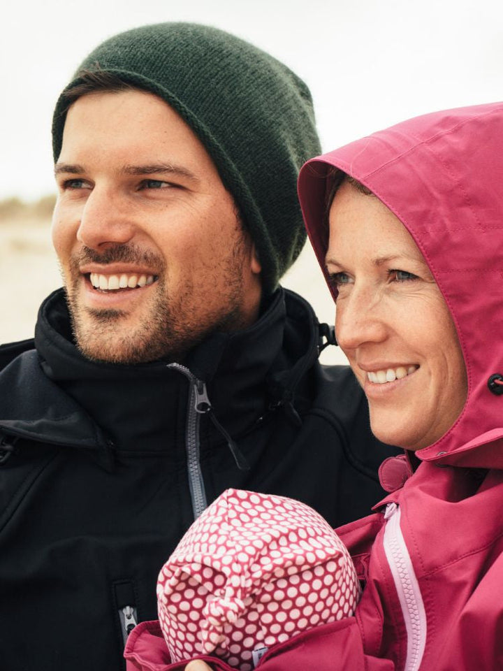 Mamalila Softshell Bærejakke til mænd, Sort