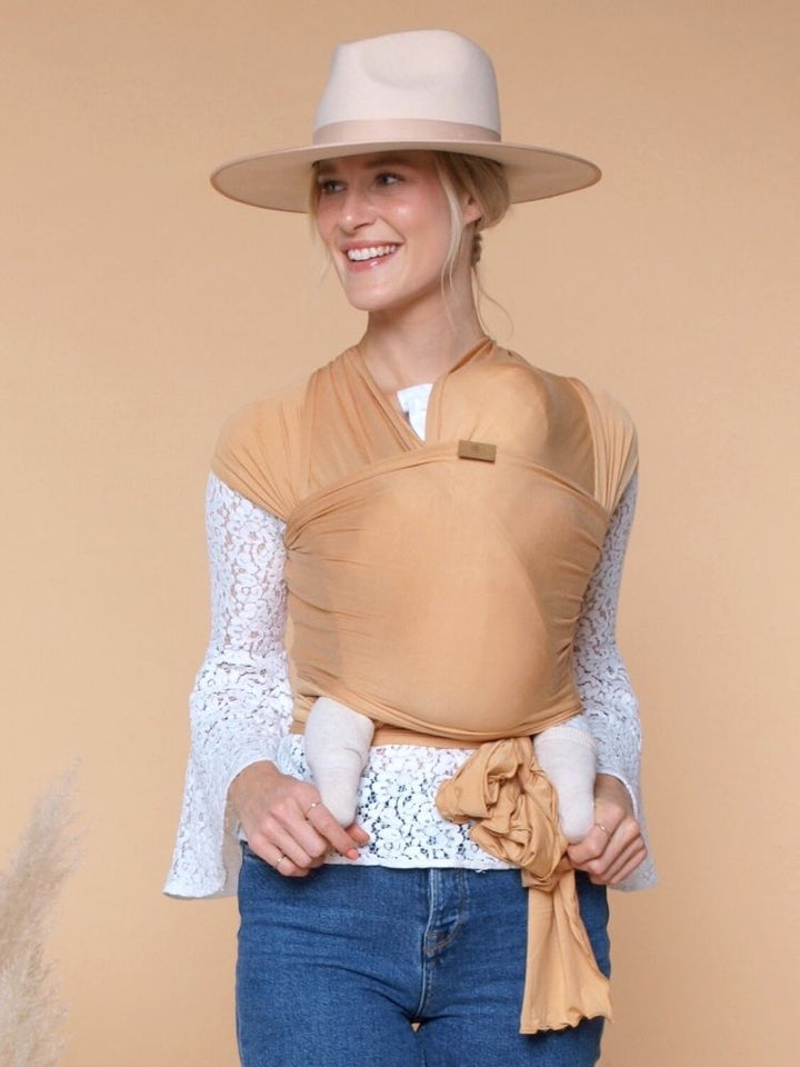 Hänschenklein Elastisk Strækvikle TAN Bambus Baby Wrap