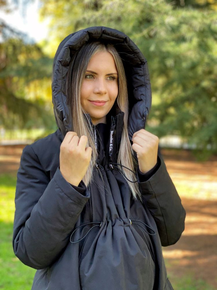 Wombat Koala Parka Bærejakke- Graviditetsjakke