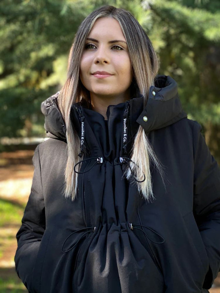 Wombat Koala Parka Bærejakke- Graviditetsjakke