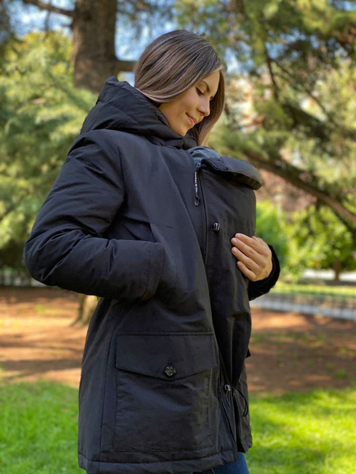 Wombat Koala Parka Bærejakke- Graviditetsjakke