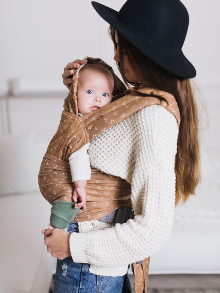 Love & Carry Half Buckle LoveTie, Organic Cinnamon