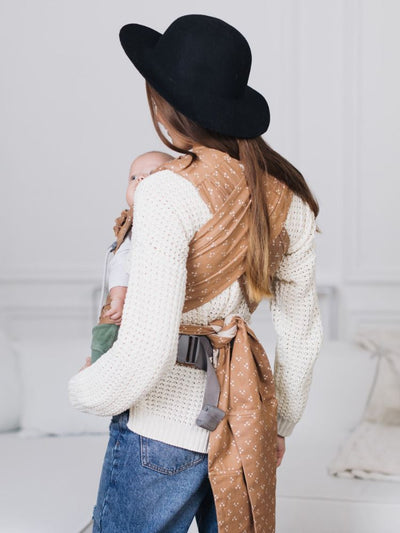 Love & Carry Half Buckle LoveTie, Organic Cinnamon
