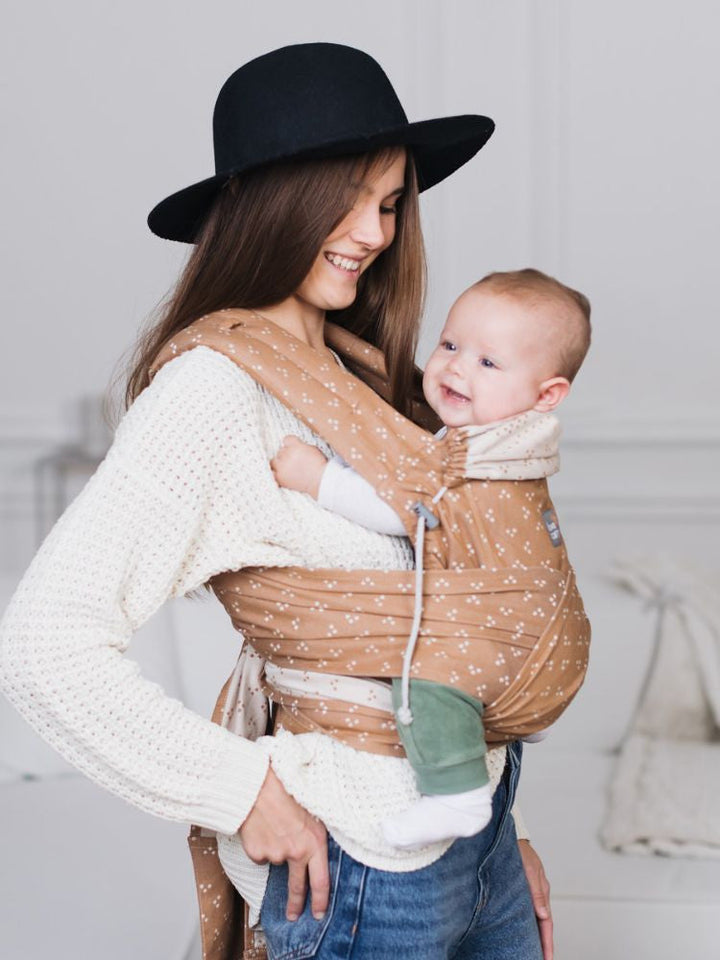 Love & Carry Half Buckle LoveTie, Organic Cinnamon
