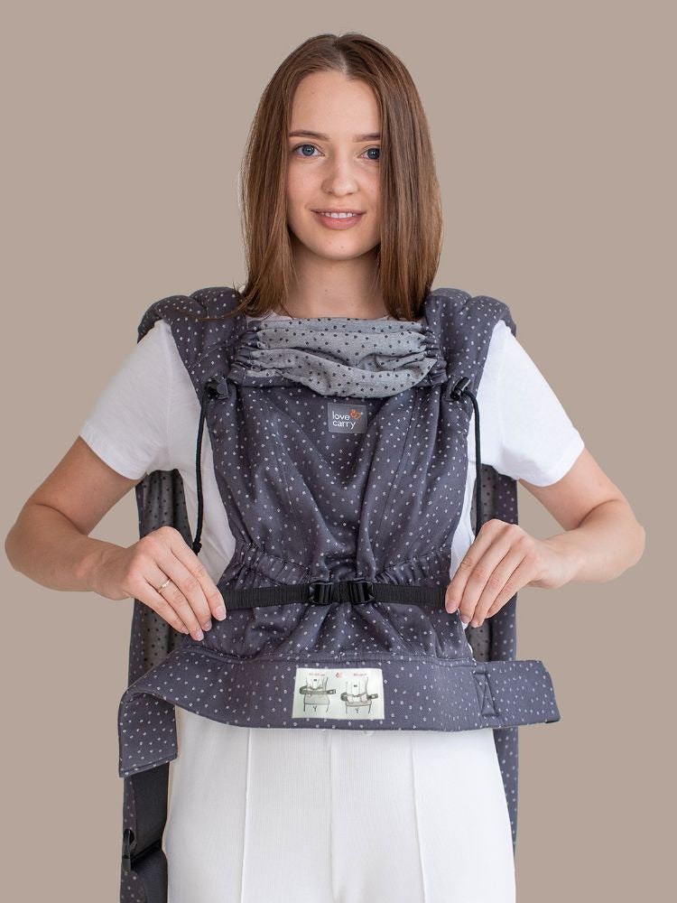 Love & Carry Half Buckle LoveTie, Granite