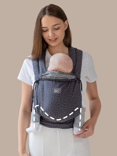 Love & Carry Half Buckle LoveTie, Granite