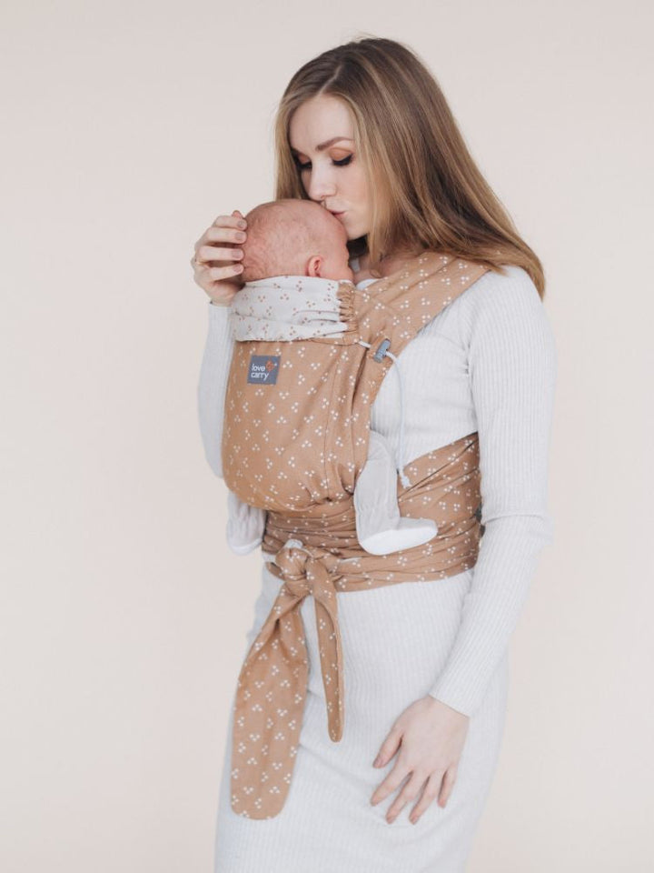 Love & Carry Half Buckle LoveTie, Organic Cinnamon