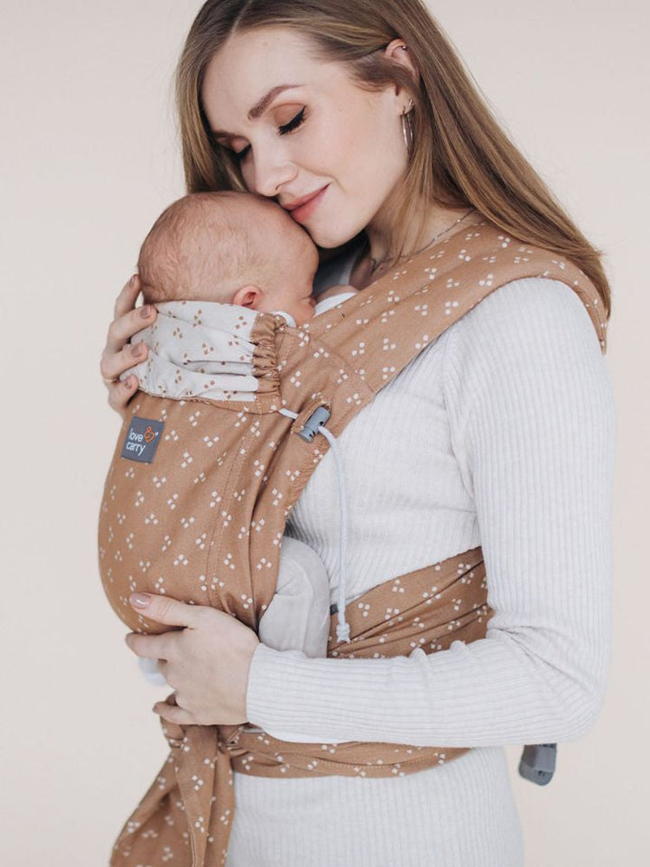 Love & Carry Half Buckle LoveTie, Organic Cinnamon