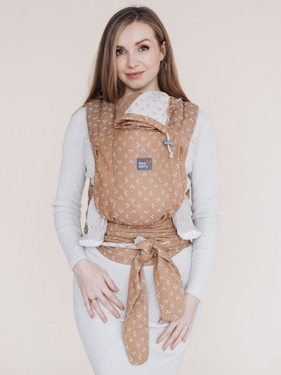 Love & Carry Half Buckle LoveTie, Organic Cinnamon