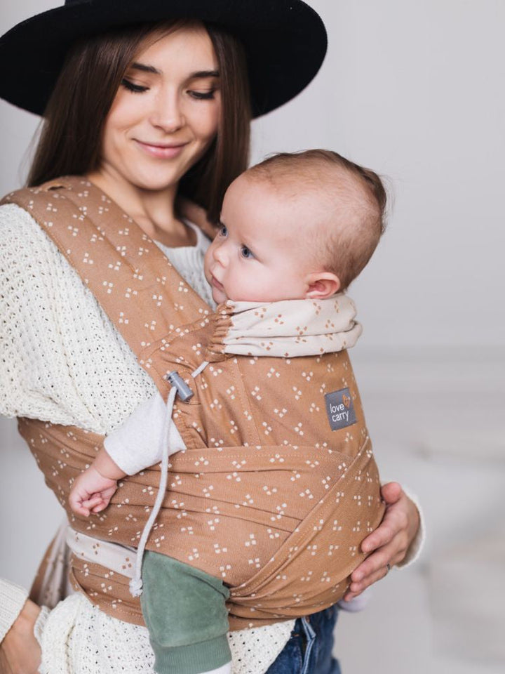 Love & Carry Half Buckle LoveTie, Organic Cinnamon