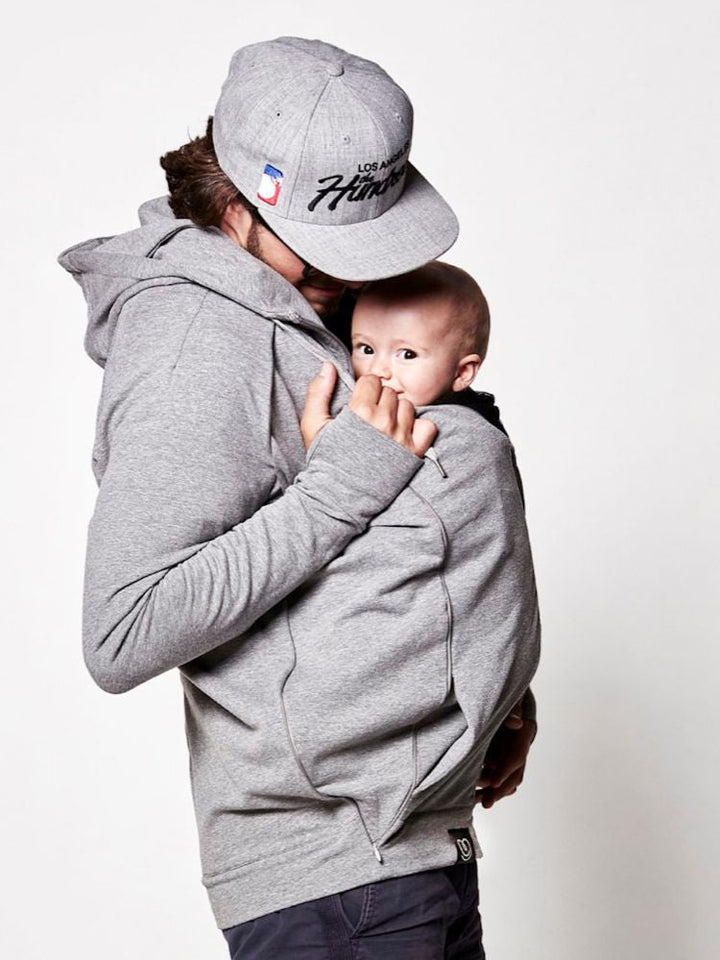 Love Radius Bæretrøje Parent's Hoodie, Grå