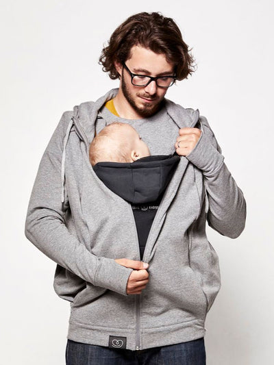 Love Radius Bæretrøje Parent's Hoodie, Grå