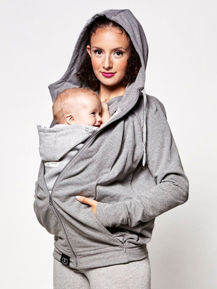Love Radius Bæretrøje Parent's Hoodie, Grå
