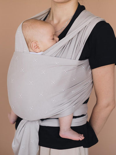 Love & Carry Baby Wrap, Strækvikle, Biscuit