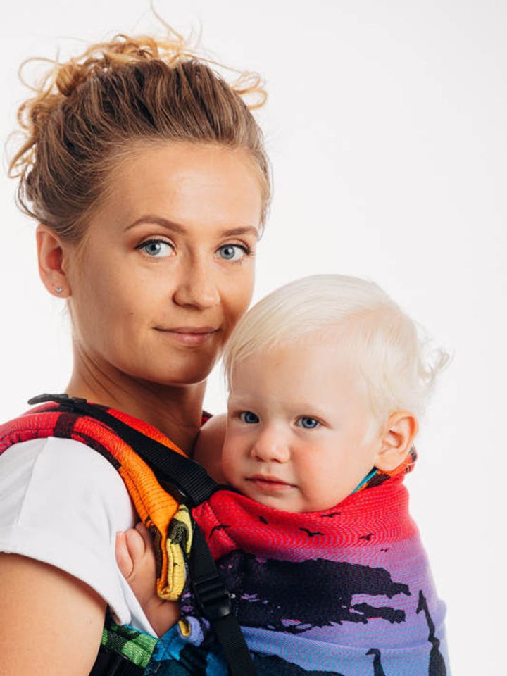 Lenny Lamb Preschool Bæresele - Rainbow Safari 2.0#