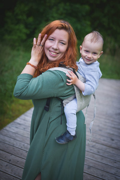 Lenny Lamb Onbuhimo Toddler, Hør, Enchanted Nook, Wild Nature