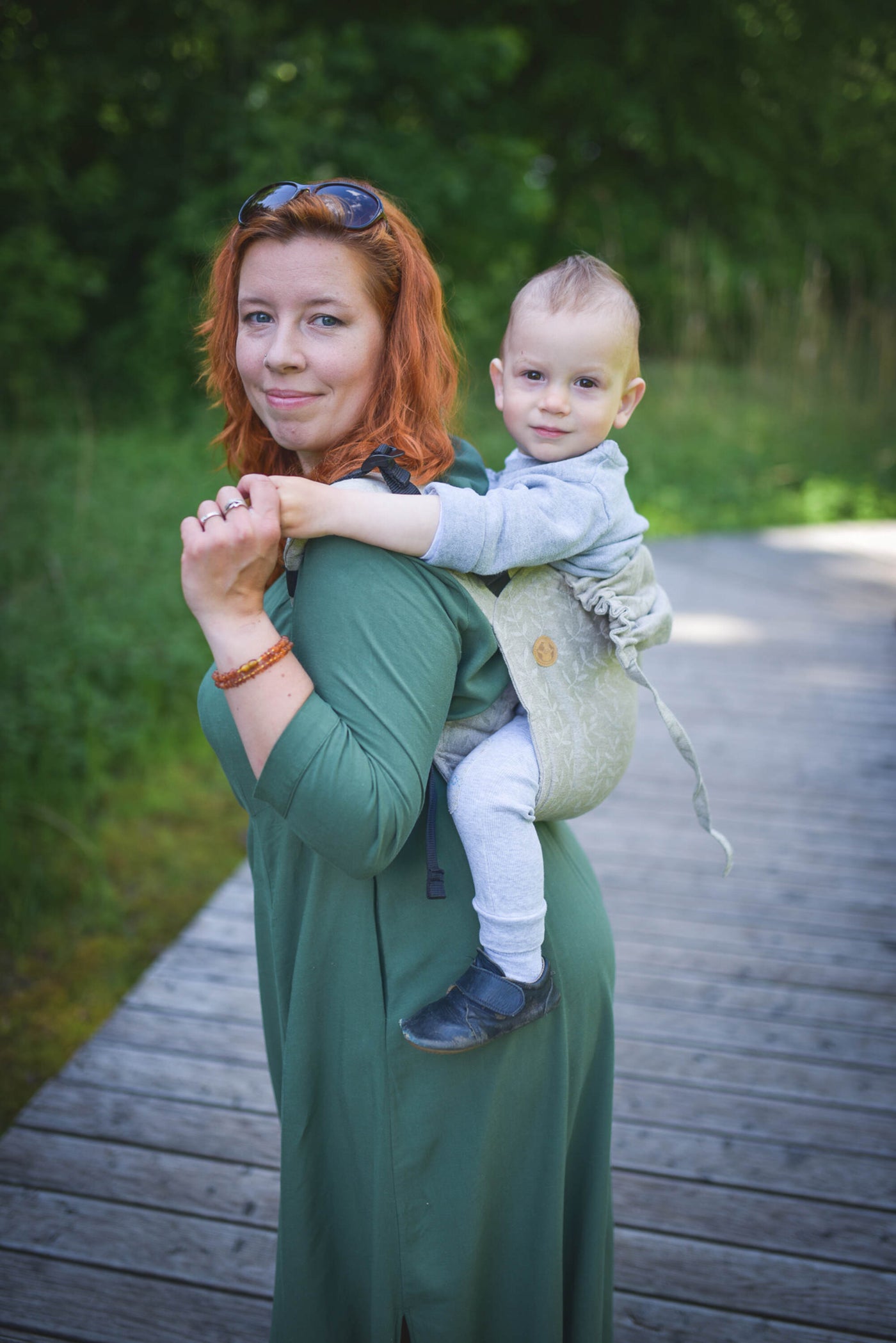 Lenny Lamb Onbuhimo Toddler, Hør, Enchanted Nook, Wild Nature