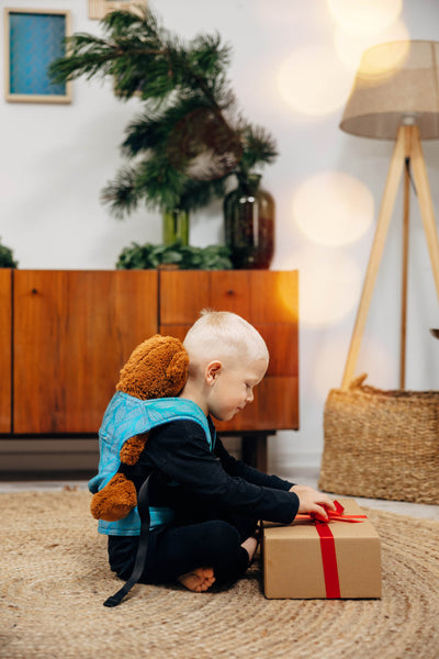 Lenny Lamb Dukkebæresele, Tangled - Blue Reed