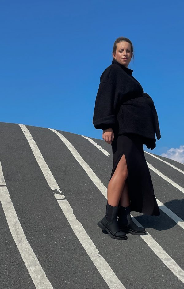 Najell Bærejakke/bluse, Matte Black
