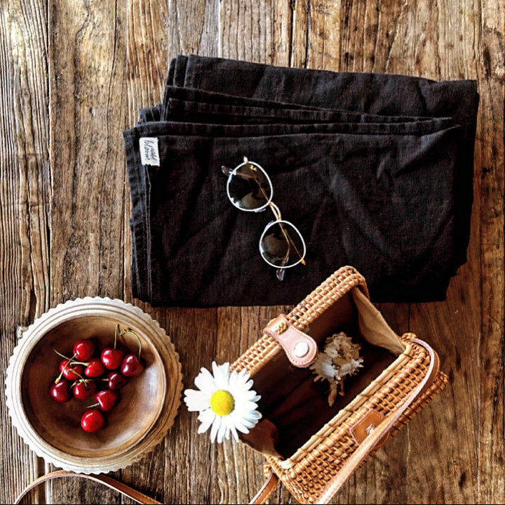 TEST en Wildbloom Fastvikle, Black Olive - 215gsm