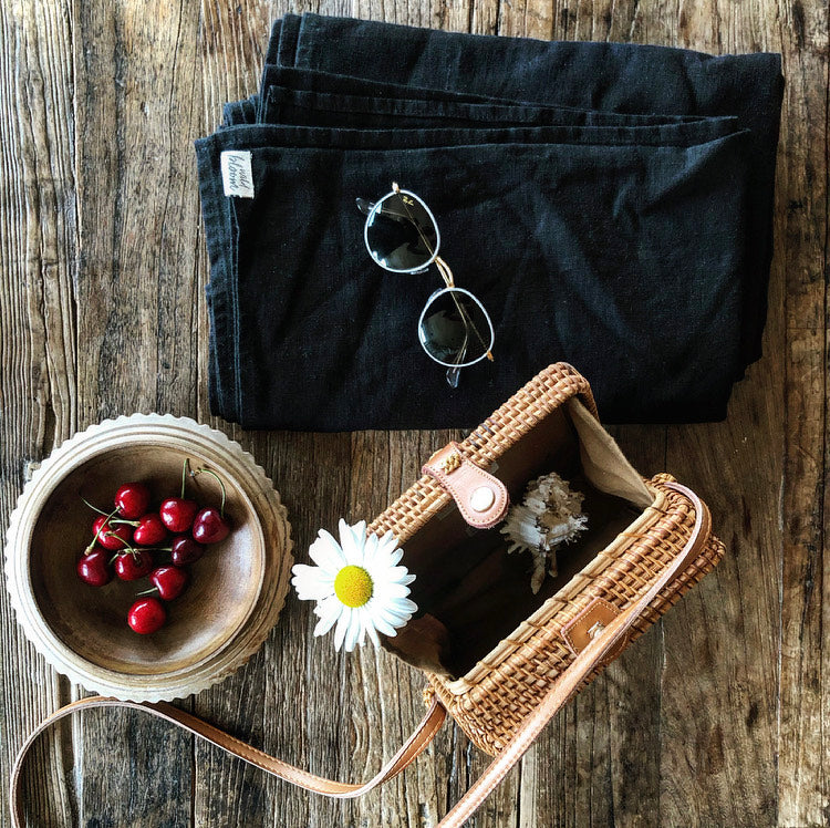 TEST en Wildbloom Fastvikle, Black Olive - 215gsm