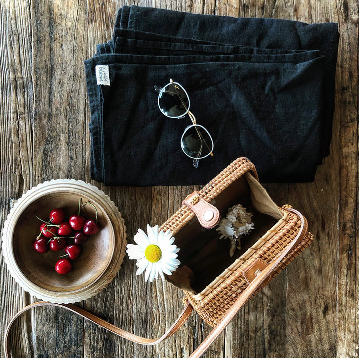 TEST en Wildbloom Fastvikle, Black Olive - 215gsm