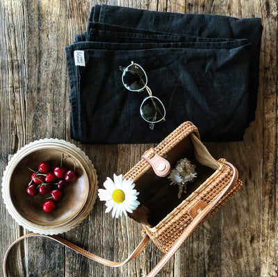 TEST en Wildbloom Fastvikle, Black Olive - 215gsm