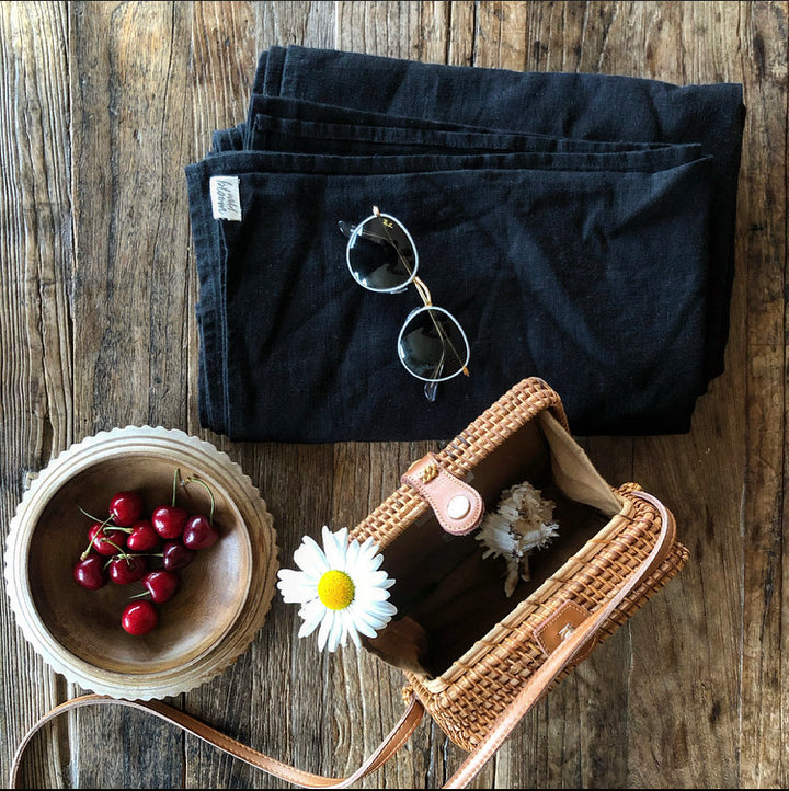 TEST en Wildbloom Fastvikle, Black Olive - 215gsm