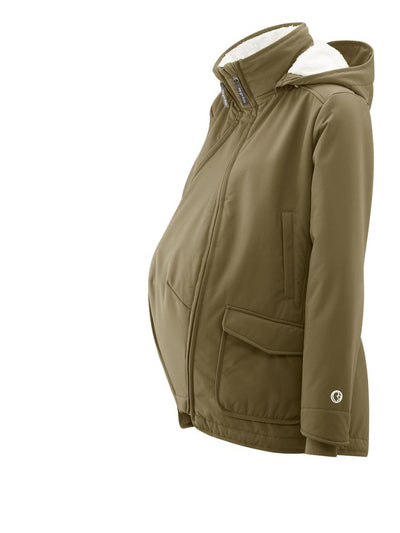 Mamalila Allweather bærejakke, Khaki