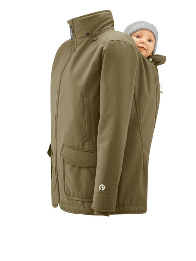 Mamalila Allweather bærejakke, Khaki