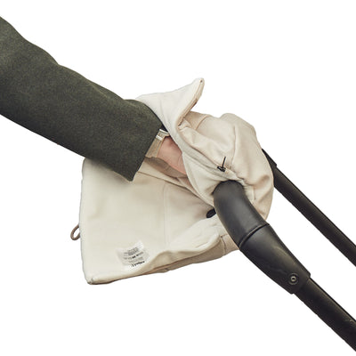 Najell Hand Muffs/Luffer til barnevognen, Sandy Beige