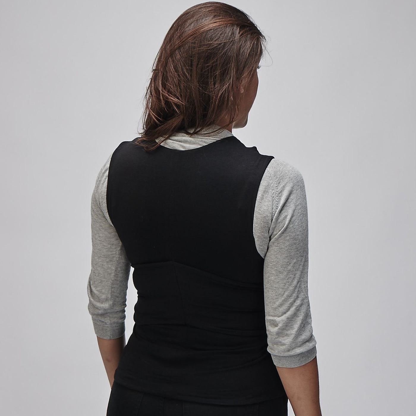 Najell Wrap Bære T-shirt / Strækvikle, Sort