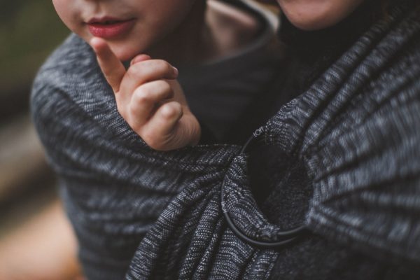Löft Ringslynge med Frynser, Shanti Raven