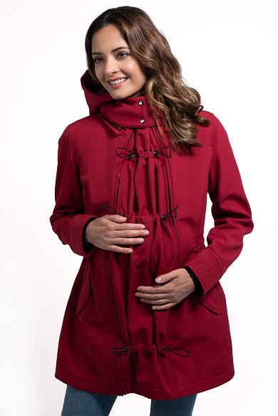 Wombat Shell Bærejakke, Cherry Red