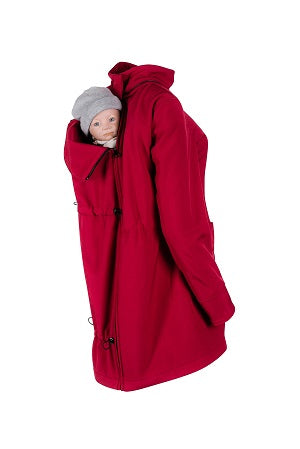 Wombat Shell Bærejakke, Cherry Red