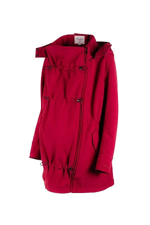 Wombat Shell Bærejakke, Cherry Red