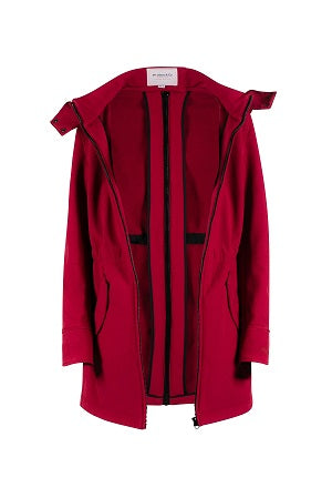 Wombat Shell Bærejakke, Cherry Red