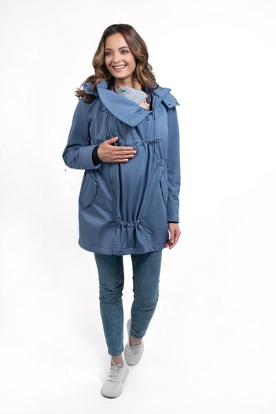 Wombat Shell Bærejakke, Light Blue