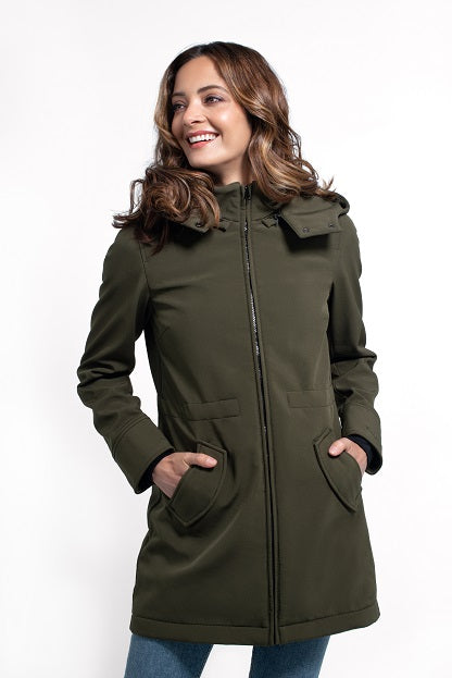 Wombat Shell Bærejakke, Camo Green